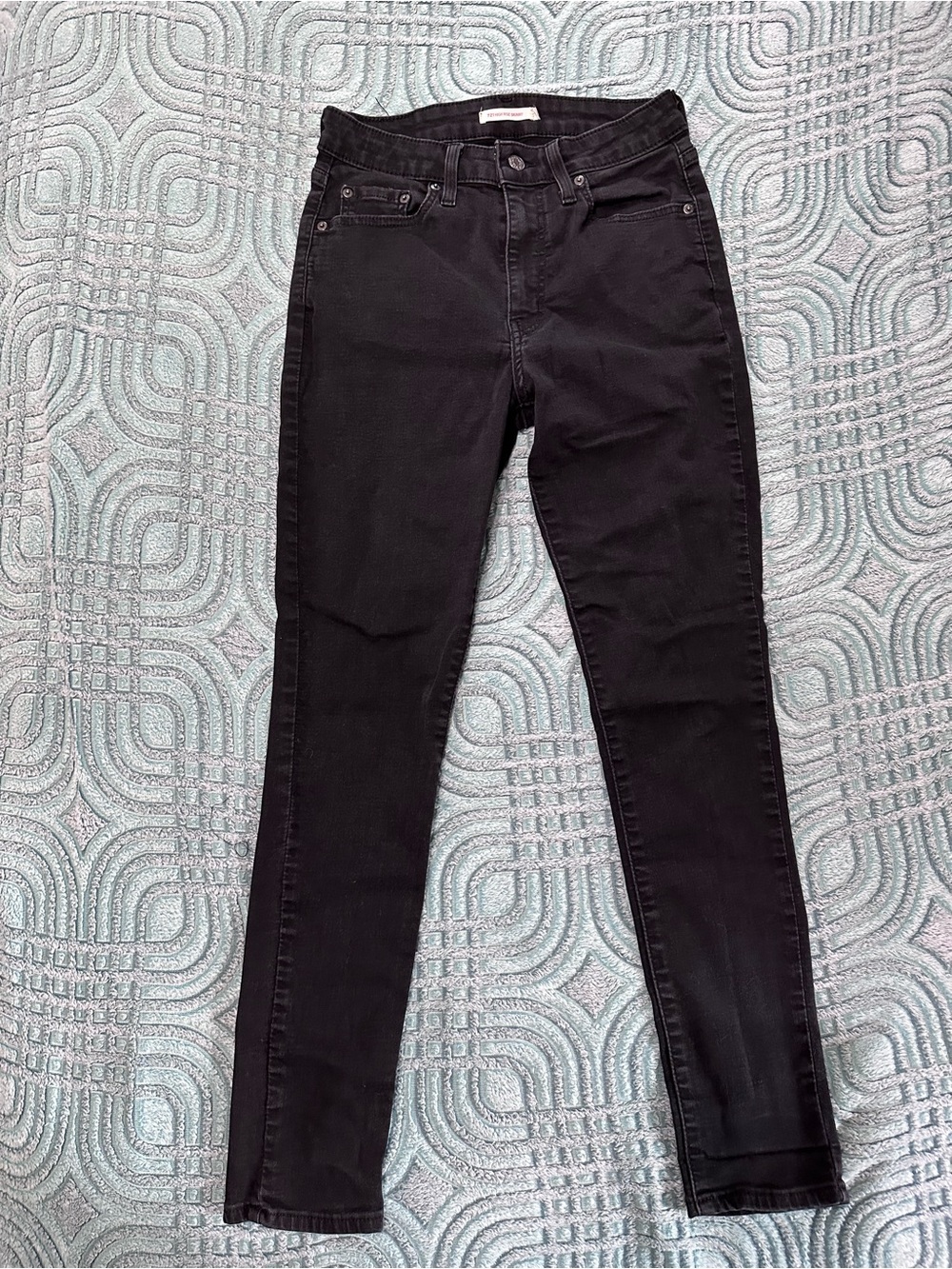 Black High-Rise Levi’s Skinny Jeans - Women